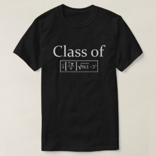 Camiseta Clase de 2024 Math Geek Funny Pi 8º Grado