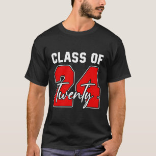Camiseta Clase De 2024 Senior 2024 Volver A La Graduación E
