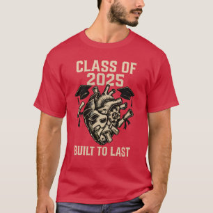 Camiseta Clase de 2025 - Construido a último
