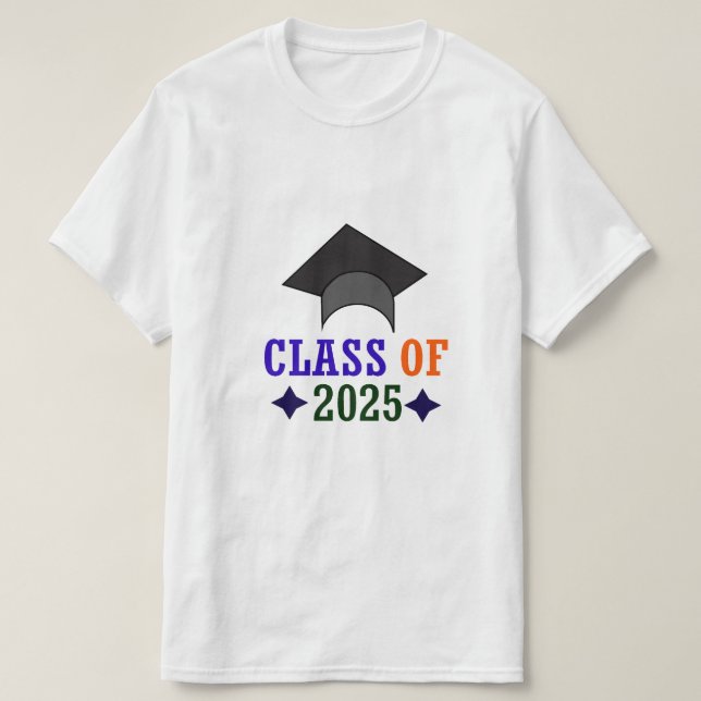 Camiseta Clase de 2025 - El Futuro Comienza (Diseño del anverso)