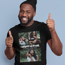 Camiseta Clase de 2025 Felicitaciones Graduate Photo
