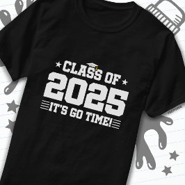 Camiseta Clase de 2025 Graduación de secundaria de 2025