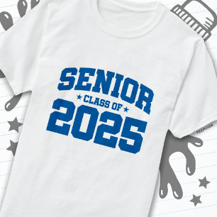 Camiseta Clase de 2025 Graduación de secundaria de 2025