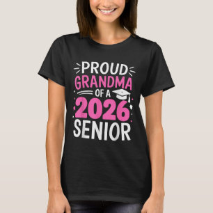 Camiseta Clase de 2026 Abuela Orgullosa Abuela de un gradua