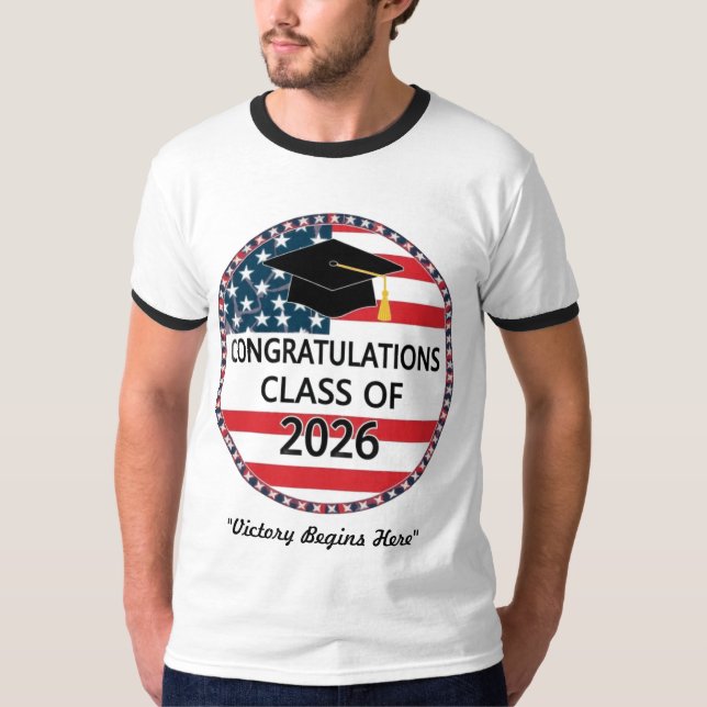 Camiseta Clase de 2026 – Estrellas de Éxito (Anverso)