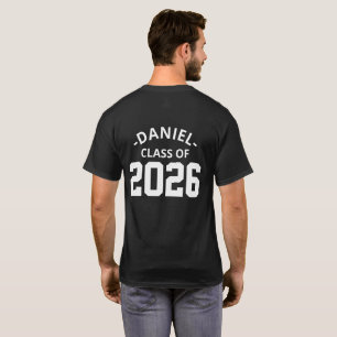 Camiseta Clase de 2026 Transferencia Personalizada de Planc