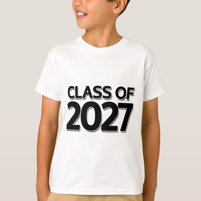 Camiseta Clase de 2027 (Anverso)