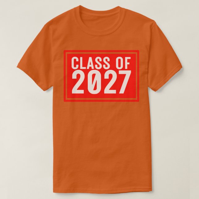 Camiseta Clase de 2027 5 (Diseño del anverso)