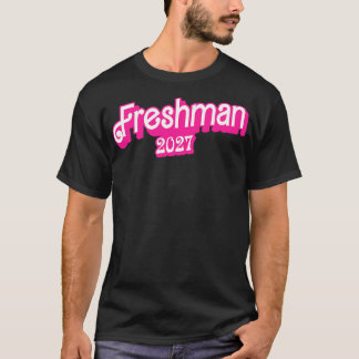 Camiseta Clase de 2027 Freshman Gifts Gracioso Freshman 202