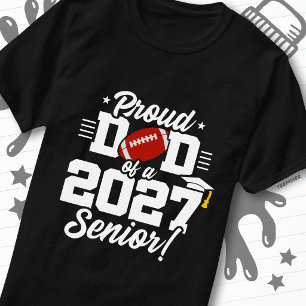 Camiseta Clase de 2027 Graduación de Fútbol de Secundaria O