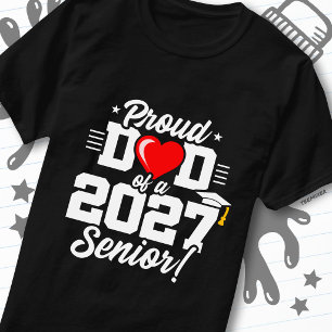 Camiseta Clase de 2027 Graduación de último año Orgulloso P