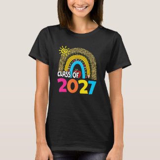 Camiseta Clase De 2027 Jardín De Niños Previo A Crecer Con 