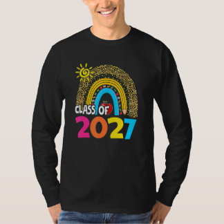 Camiseta Clase De 2027 Jardín De Niños Previo A Crecer Con 