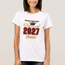 Clase de 2027 Mujeres Mayores Personalizadas de Co