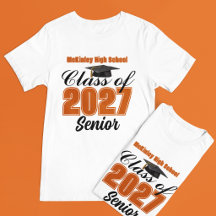 Clase de 2027 Senior Escuela Secundaria Personaliz