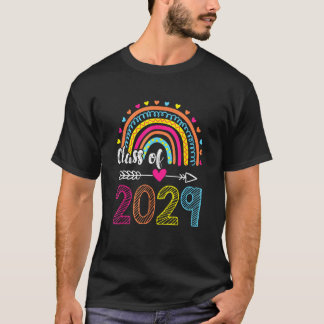 Camiseta Clase De 2029 Crecer Con Mí Primer Día De La Escue