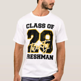 Camiseta Clase de 2029 Estudiantes de Primer Año de Secunda