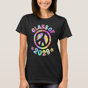 Camiseta Clase De 2029 Graduado En El Signo De Paz