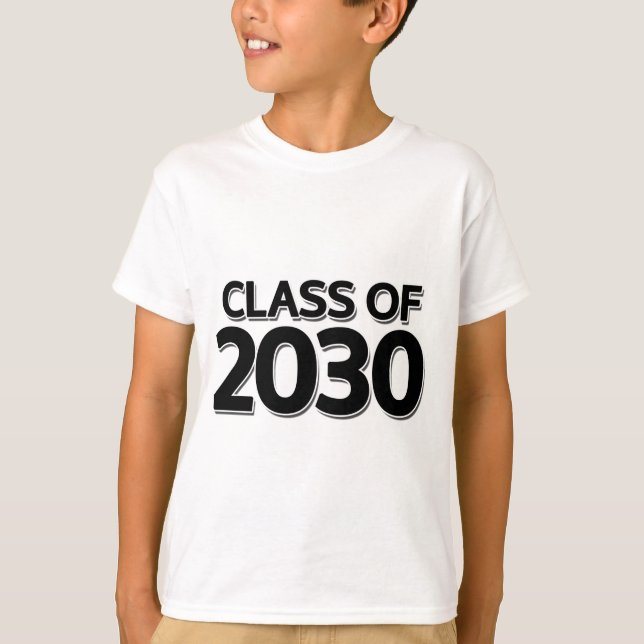Camiseta Clase de 2030 (Anverso)