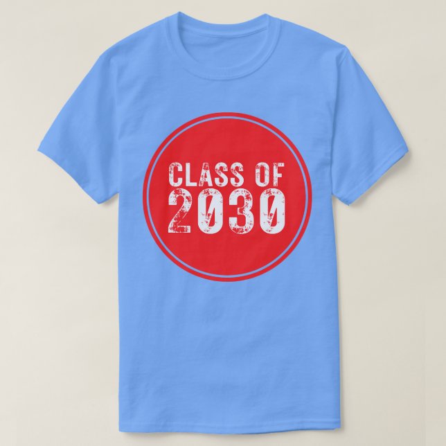 Camiseta Clase de 2030 16 (Diseño del anverso)