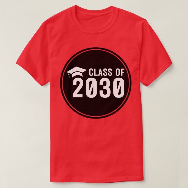 Camiseta Clase de 2030 20 (Diseño del anverso)