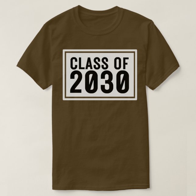Camiseta Clase de 2030 4 (Diseño del anverso)