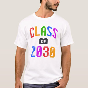 Camiseta CLASE De 2030 Niños Ladrillos Toy Escuela De Cuart
