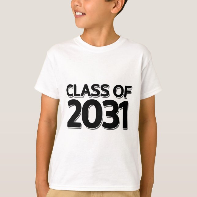 Camiseta Clase de 2031 (Anverso)