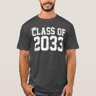 Camiseta Clase De 2033 Crecer Con Mí Primer Día De La Infan