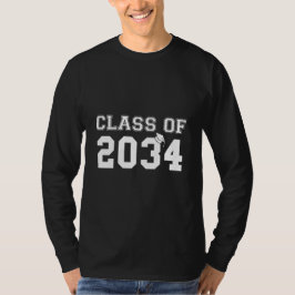 Camiseta clase de 2034