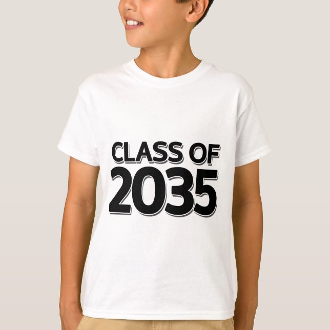 Camiseta Clase de 2035 (Anverso)