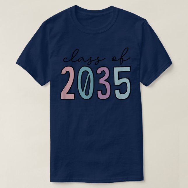 Camiseta Clase De 2035  (Diseño del anverso)