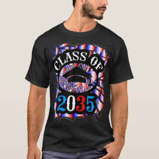 Camiseta Clase de 2035 crecer con la araña de jardín de inf
