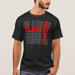 Camiseta Clase De 2035 Crecer Con Mí Graduado En Jardines D