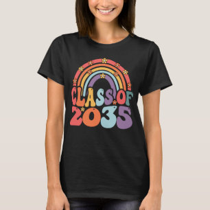 Camiseta Clase De 2035 Crecer Con Mí Primer Día De Enseñanz