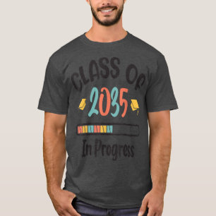 Camiseta Clase de 2035 Crecer con mi primer día de escuela