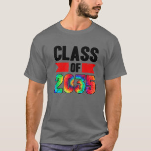 Camiseta Clase De 2035 La Graduación En El Jardín De Niños 