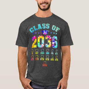 Camiseta Clase De 2036 Jardín De Niños Antes De Crecer Con 