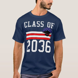 Camiseta Clase de 2036 Volver a la escuela de 2036 1