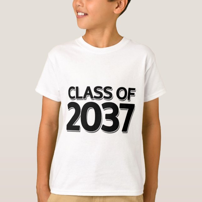 Camiseta Clase de 2037 (Anverso)