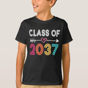 Camiseta Clase de 2037 Cute Graduación