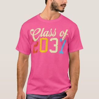 Camiseta Clase De 2037 Retro PreK Kindergarten Preescolar S