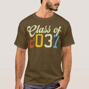 Camiseta Clase De 2037 Retro PreK Kindergarten Preescolar S