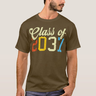 Camiseta Clase De 2037 Retro PreK Kindergarten Preescolar S