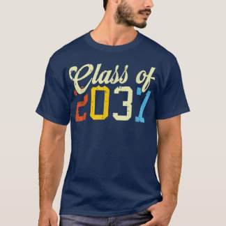 Camiseta Clase De 2037 Retro PreK Kindergarten Preescolar S