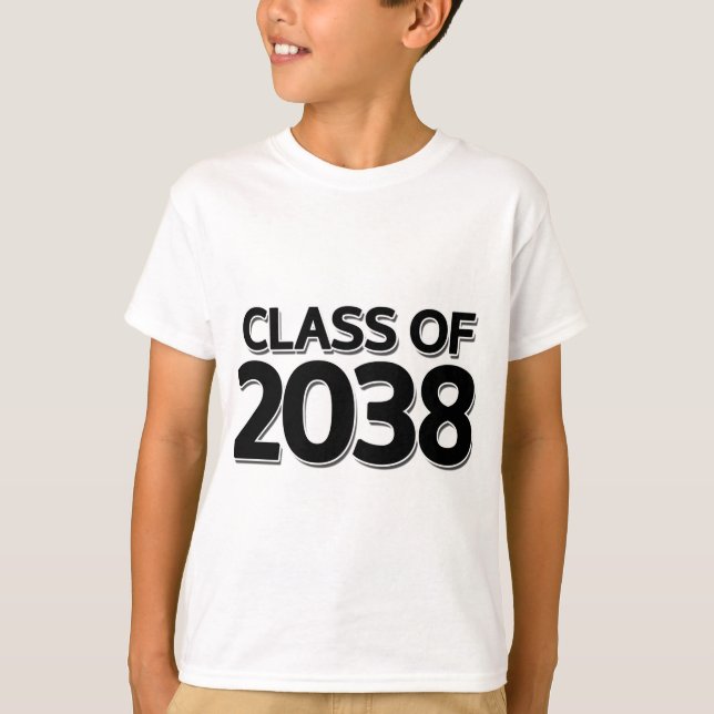 Camiseta Clase de 2038 (Anverso)