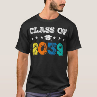 Camiseta Clase de 2039 Crece conmigo Primer Día de Escuela