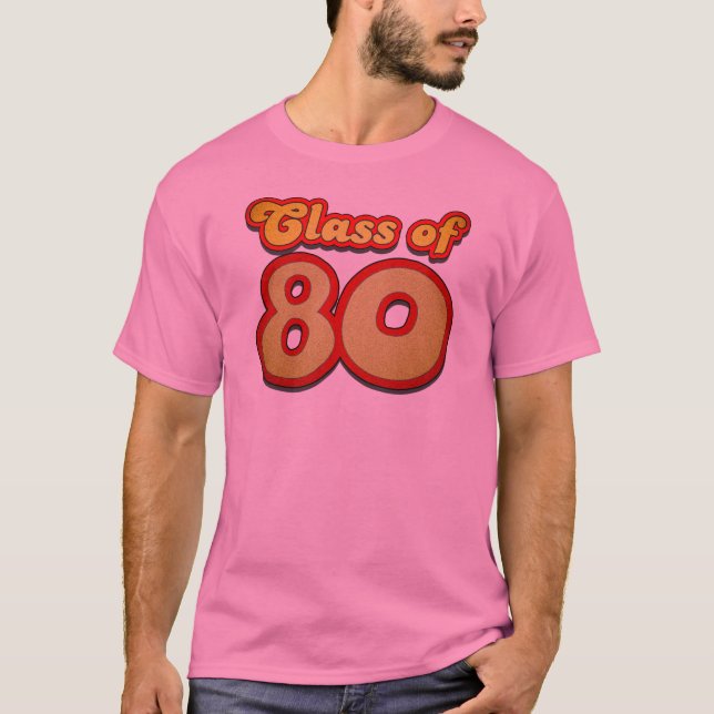 Camiseta Clase de 80 (Anverso)