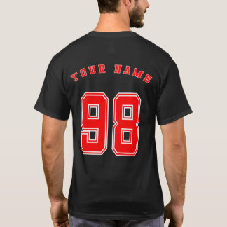 Camiseta Clase de 98 Front/Back con nombre