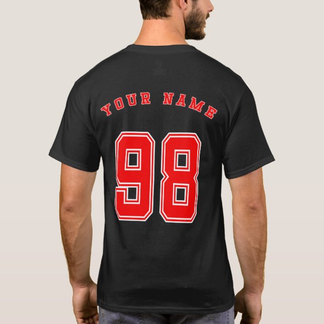 Camiseta Clase de 98 Front/Back con nombre (Reverso)